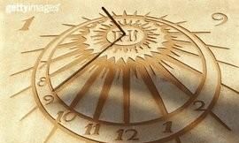古人用日晷计时是什么现象,日晷计时圆盘图图2