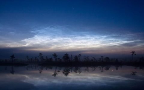 夜光云为什么是最稀有的云(加拿大夜光云)