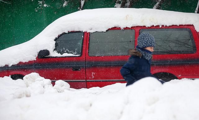 俄罗斯莫斯科遭遇72年来最大降雪图14